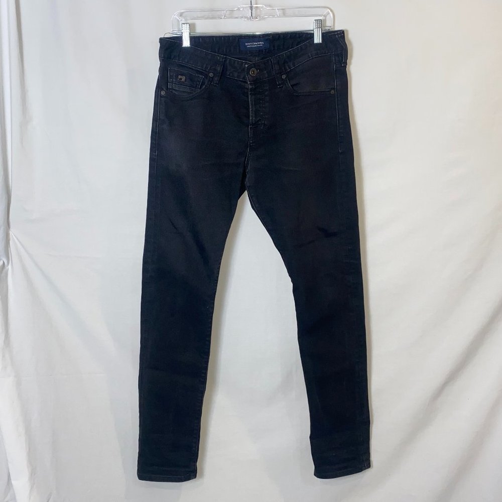 Scotch & Soda-Amsterdams Blauw Men's Black Jeans 31W/27L
